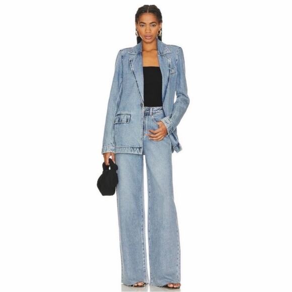 WeWoreWhat Denim - WeWoreWhat Wide Leg Denim Jeans - Light Wash - 28 - New with tags